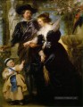 Rubens sa femme Helena Fourment et leur fils Peter Paul Baroque Peter Paul Rubens